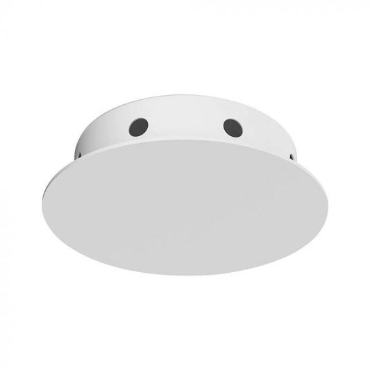 MAGNETISM CANOPY  WITH 8 HOLES ON SIDE 50x36mm MATT WHITE