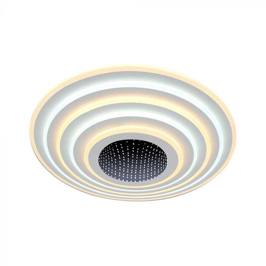 LED SMART DECORATIVE CEILING LIGHT 125W 3IN1 13100lm DIMMABLE+REMOTE CONTROL 50x7CM
