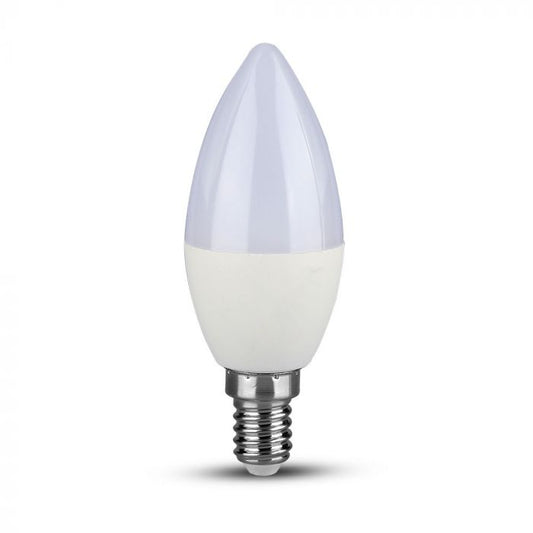 LED Bulb SAMSUNG Chip 7W E14 Plastic Candle 3000K
