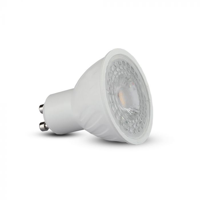 LED Spotlight SAMSUNG Chip GU10 6.5W Ripple Plastic 38Ã‚Â°D 6400K