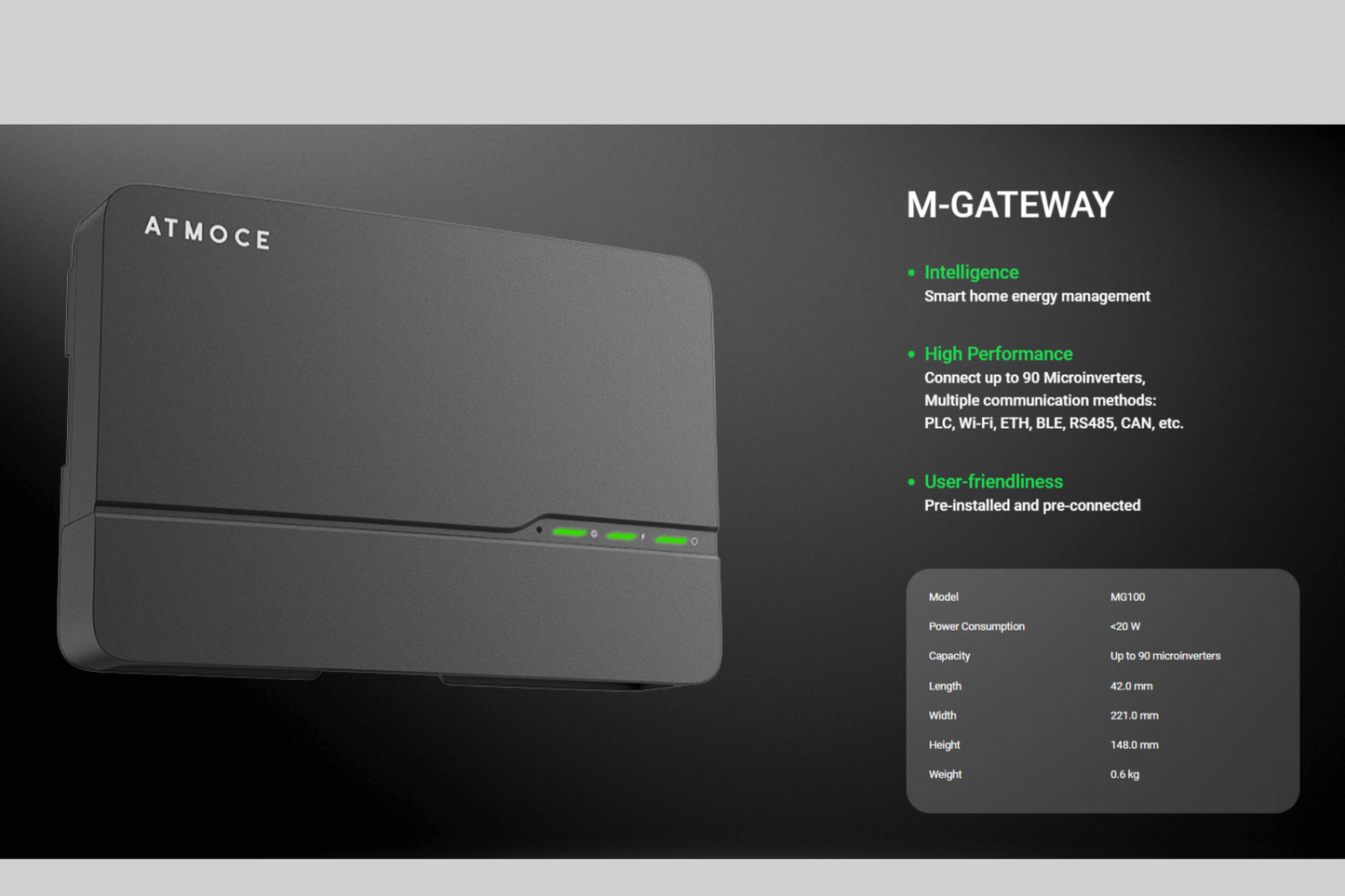 Atmoce MG100 Gateway