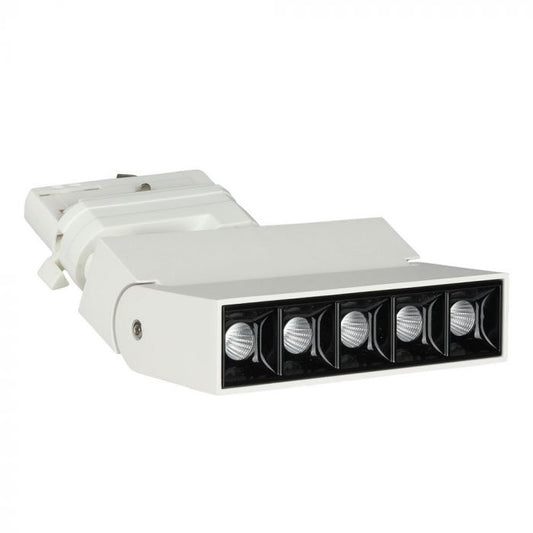 LED TRACK LINEAR LIGHT 12W 960lm WW 30° 35X138 4-LINE WHITE SAMSUNG CHIP