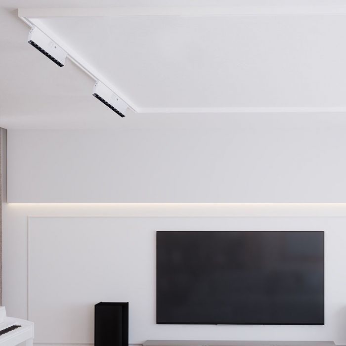 LED TRACK LINEAR LIGHT 25W 2000lm WW 30° 35X270 4-LINE WHITE SAMSUNG CHIP