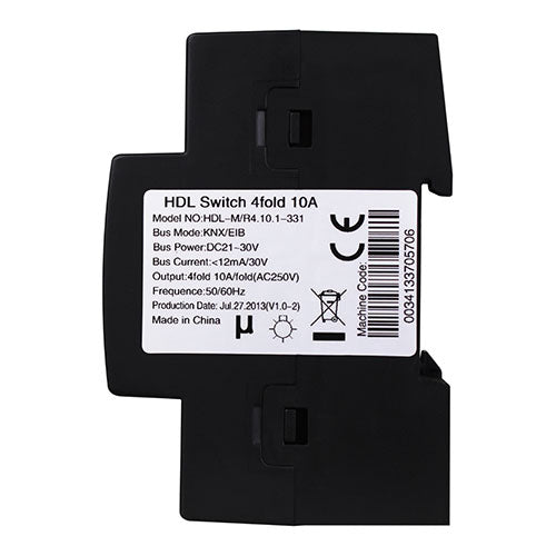 KNX 4CH 10A High Power Switch Actuator