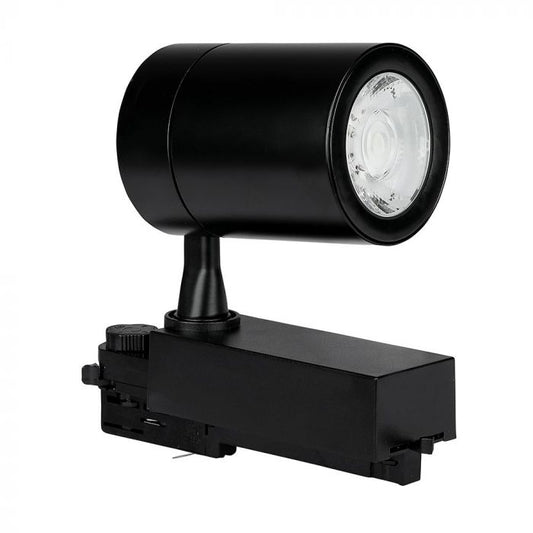 LED TRACK COB LIGHT 35W 3000lm DL 10° 92x65x192mm 4-LINE BLACK