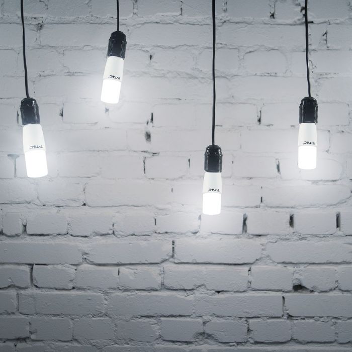 LED E27 LAMP T37 7.5W CW 660lm 200° 37X115 SAMSUNG CHIP