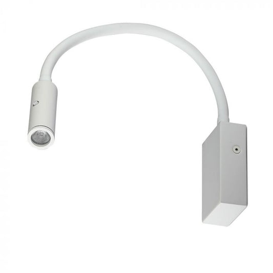 LED WALL LAMP 3W WW 180lm 30° 90X60X30 WHITE
