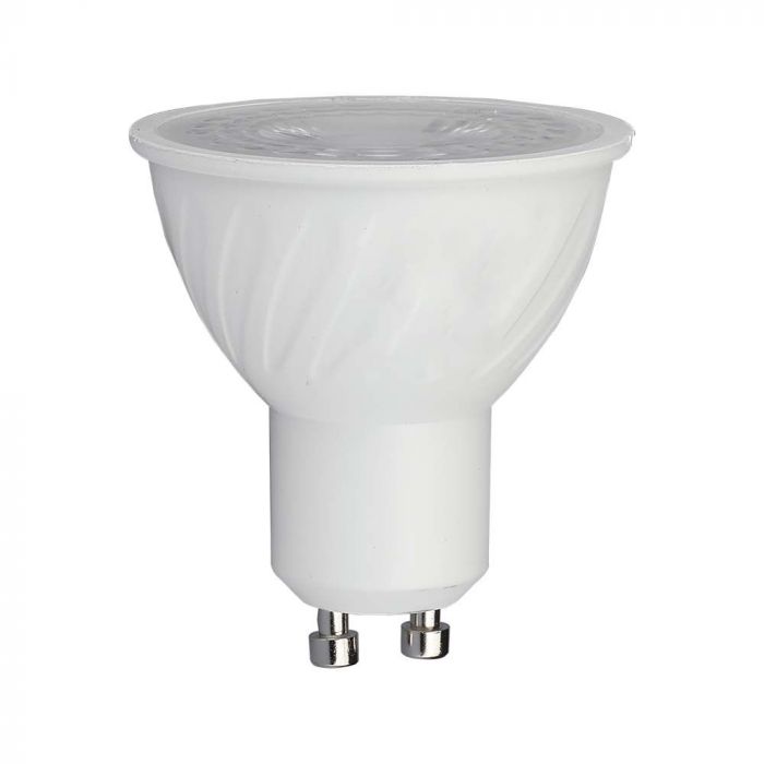 LED Spotlight SAMSUNG Chip GU10 6.5W Ripple Plastic 110Ã‚Â° 6400K