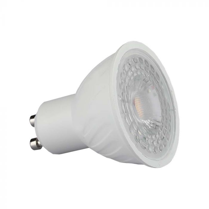 LED Spotlight SAMSUNG Chip GU10 6.5W Ripple Plastic 110Ã‚Â° 6400K