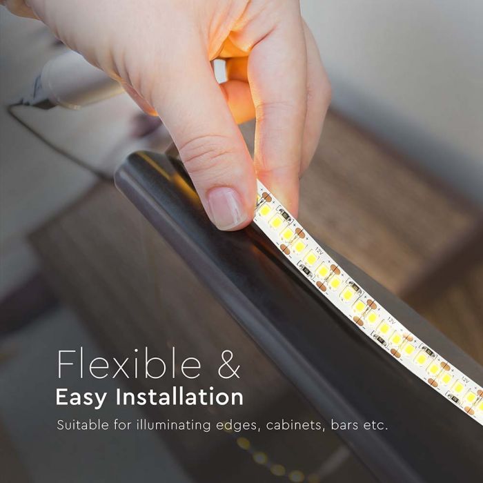 LED STRIP LIGHT 2835 SMD 204LEDs CW 12V 17W/M 1700lm/M