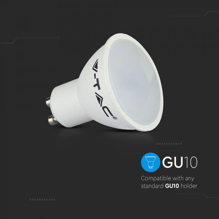 LED GU10 LAMP RGB+WW 5.5W 420lm 110° WITH RF REMOTE CONTROL DIMMABLE