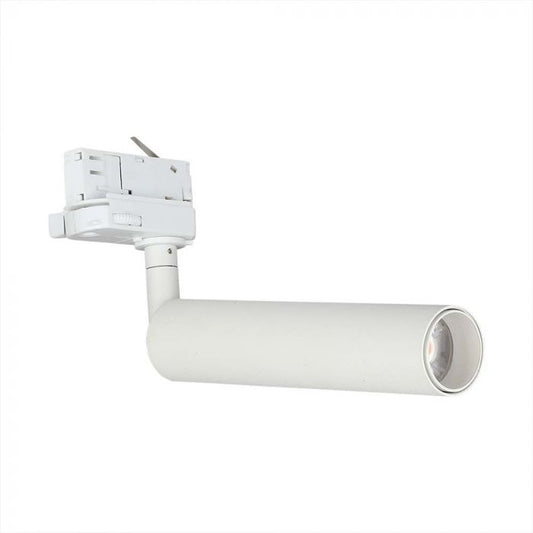 LED TRACK COB LIGHT 15W 1500lm 4000K 24° 200X50X50 4-LINE WHITE SAMSUNG CHIP