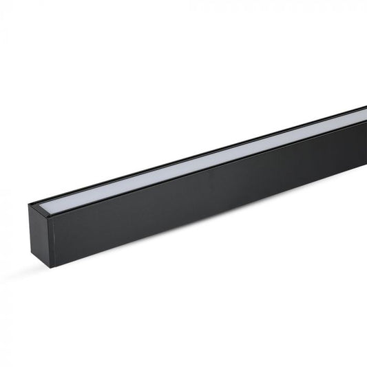 LED LINEAR HANGING SUSPENSION 40W DL 3270lm 120° 1200X35X67 ALUMINIUM SAMSUNG BLACK