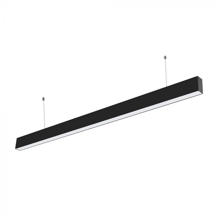 LED LINEAR HANGING SUSPENSION 40W DL 3270lm 120° 1200X35X67 ALUMINIUM SAMSUNG BLACK