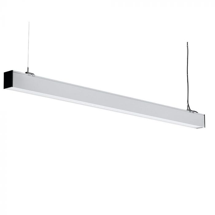 LED LINEAR HANGING SUSPENSION 40W DL 3510lm 120° 1197X50X65 ALUMINIUM SAMSUNG WHITE DIMMABLE