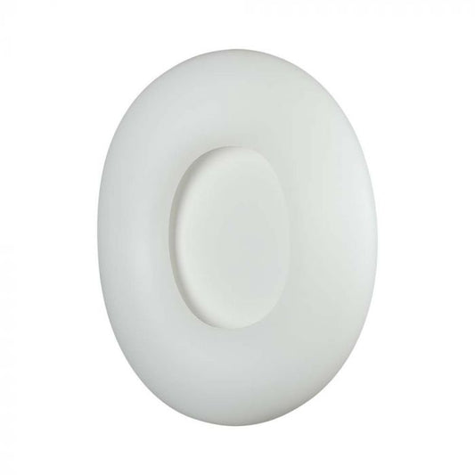 LED PENDANT DESIGNER ROUND SURFACE 20W 3IN1 2150lm 120° 300X85mm PC WHITE DIMMABLE