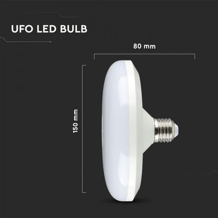 LED Bulb SAMSUNG Chip 15W E27 UFO F150 4000K