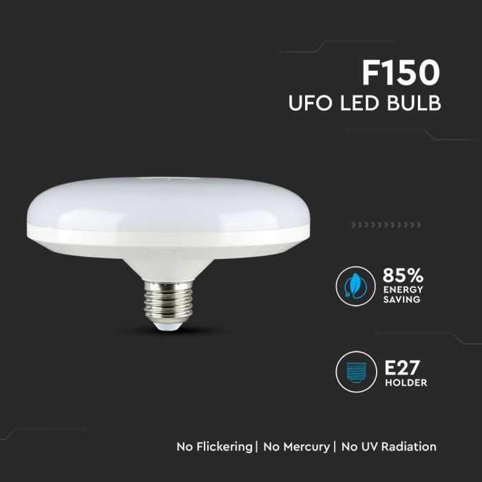 LED Bulb SAMSUNG Chip 15W E27 UFO F150 6400K