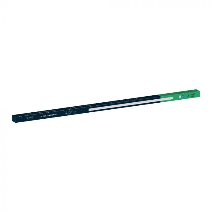 LED T8 TUBE 18W DL 1600lm 4FT 160° Frosted NANO-PLASTIC