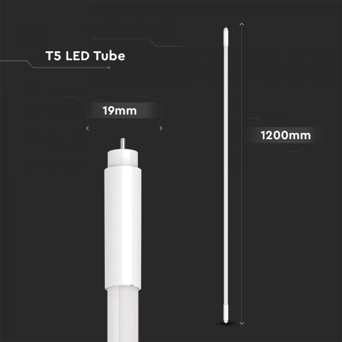 LED T5 TUBE 16W CW 1760lm 4FT 160° Frosted