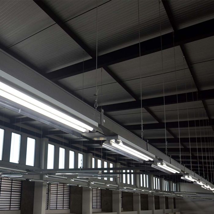 LED Tube SAMSUNG Chip 120cm 18W G13 Nano Plastic 6400K