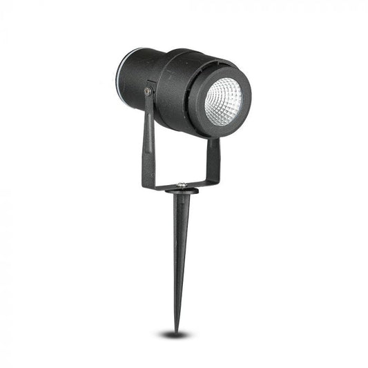 LED GARDEN SPIKE ALUMINIUM 12W WW 880lm 73X255 BLACK IP65