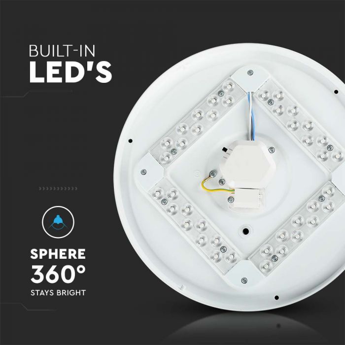 LED DOME LIGHT CCT CHANGING SWITCH 12W 1200lm 360° 260X55 STARRY