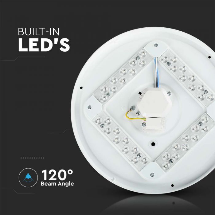 LED DOME LIGHT CCT CHANGING SWITCH 18W 1800lm 360° 310X55 STARRY