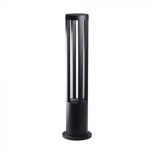LED GARDEN LIGHT ALUMINIUM 10W 450lm WW 72° 108X800 IP65 GREY