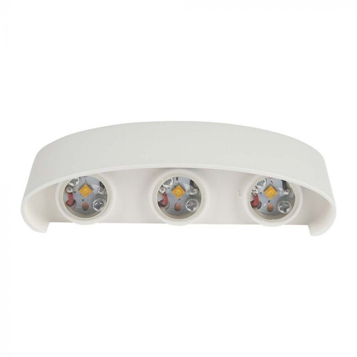 LED WALL LIGHT ALUMINIUM 5W DL 630lm 150° 170X40X80 SAND WHITE IP65