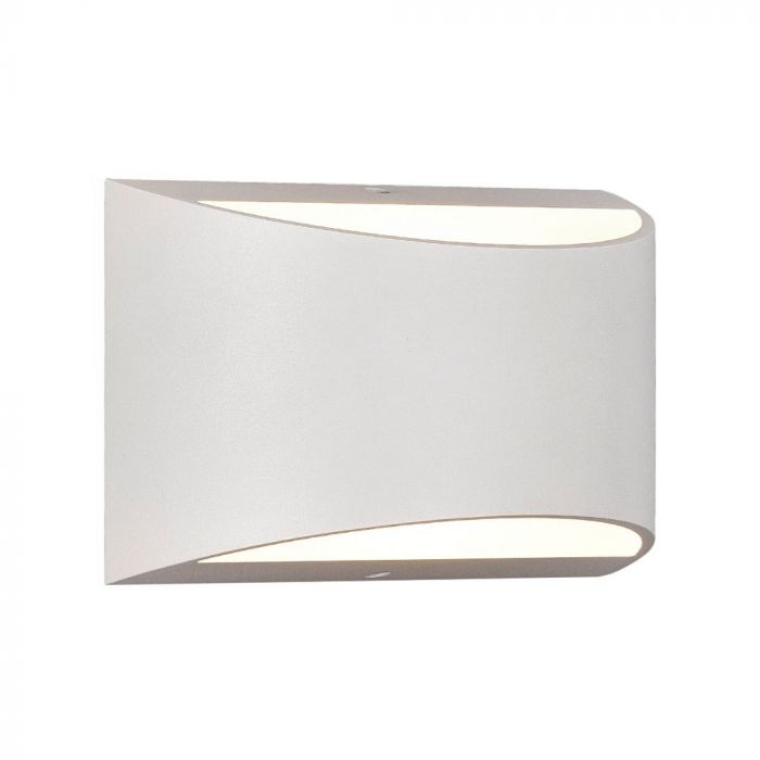 LED WALL LIGHT WHITE 10W DL 1280lm 120° ALUMINIUM IP54