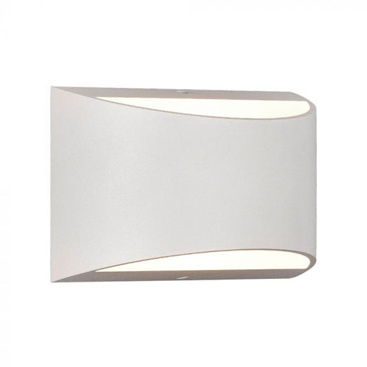 LED WALL LIGHT WHITE 10W DL 1280lm 120° ALUMINIUM IP54