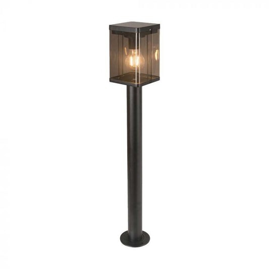 LED SOLAR BOLLARD LAMP E27 WITH MICROWAVE SENSOR  2.5W WW 150lm  IP44