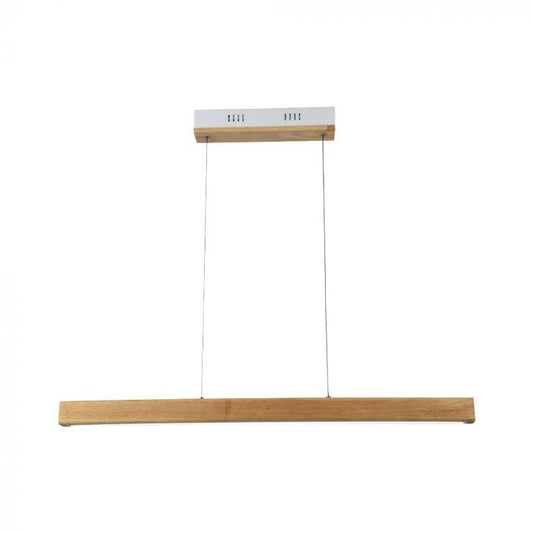 LED PENDANT LIGHT 12W 1440lm WW 800x1110mm WOOD