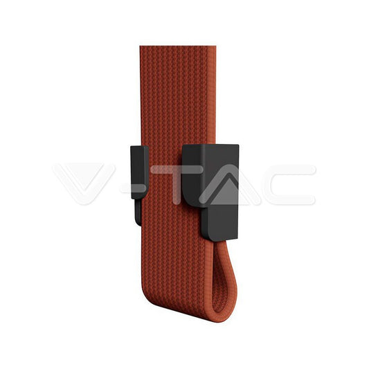 BELT END CAP DOUBLE WIRES BLACK 36x25x12.5mm