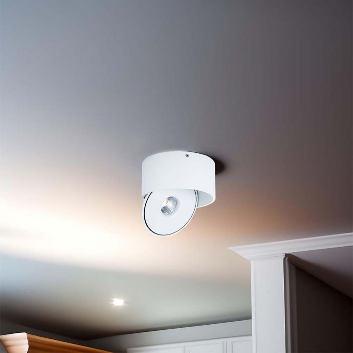 LED SURFACE COB DOWNLIGHT 20W 3IN1 1408lm 25° 148x75mm WHITE