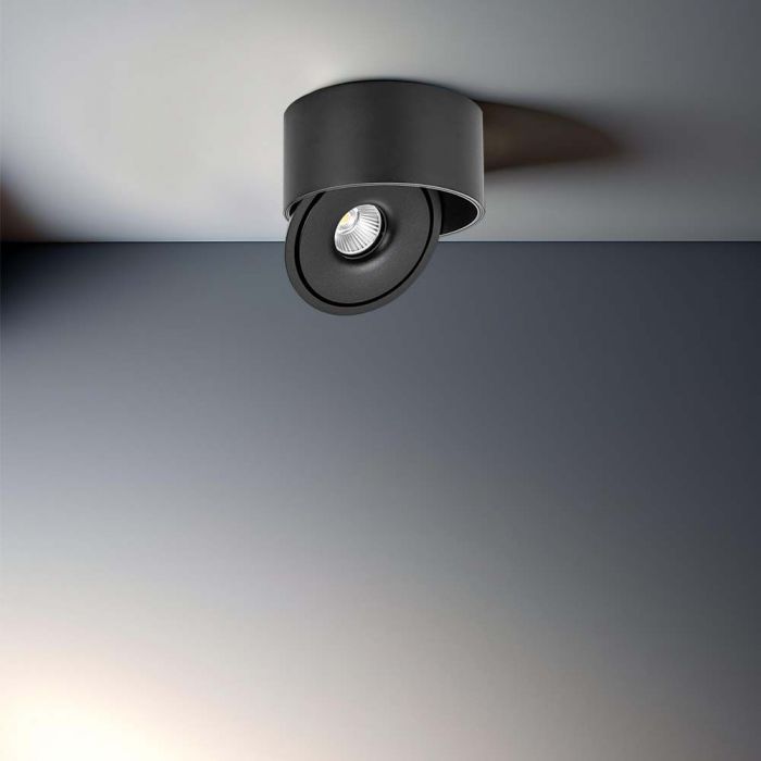 LED SURFACE COB DOWNLIGHT 20W 3IN1 1408lm 25° 148x75mm BLACK