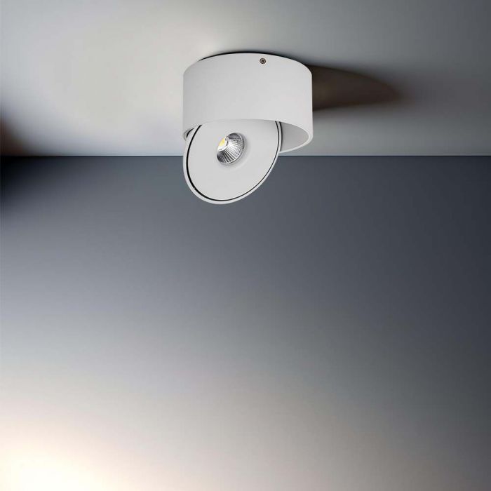 LED SURFACE COB DOWNLIGHT 28W 3IN1 2500lm 25° 178x87mm WHITE