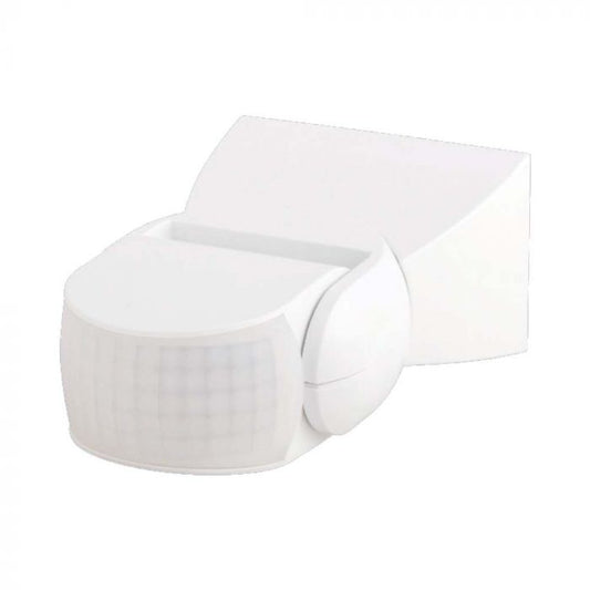 LED MOTION SENSOR WALL 180'D 12m 1200W  Max 119.5x80x51.5mm WHITE  IP65