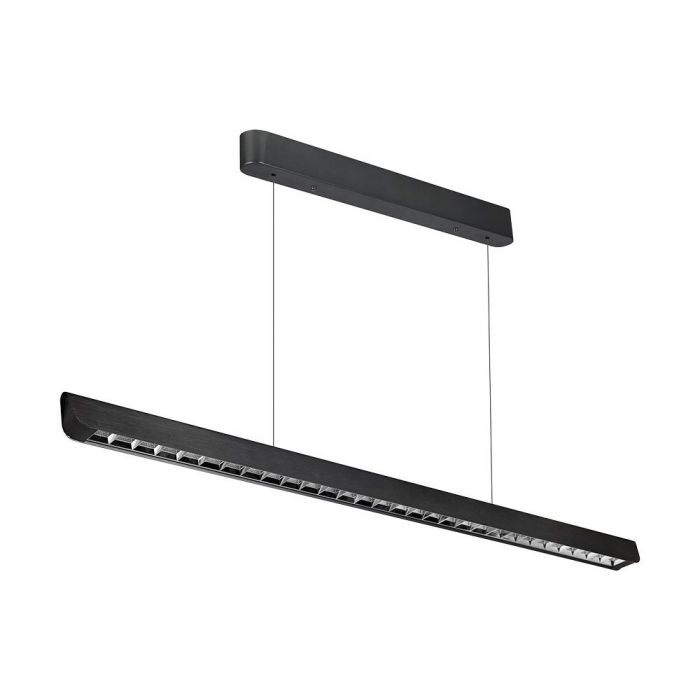 LED LINEAR HANGING LIGHT 36W 3IN1 2880lm 1227x50x60mm BLACK