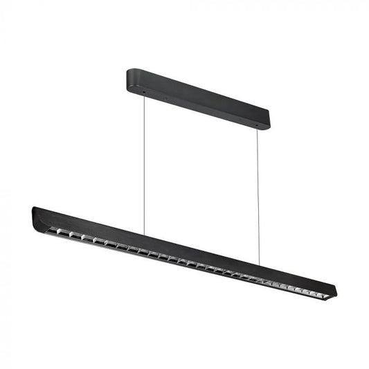 LED LINEAR HANGING LIGHT 36W 3IN1 2880lm 1227x50x60mm BLACK