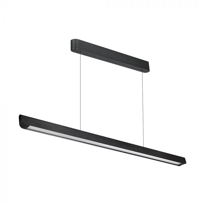 LED LINEAR HANGING LIGHT 36W 3IN1 2880lm 1227x50x60mm DIFF. PLATE TYPE BLACK