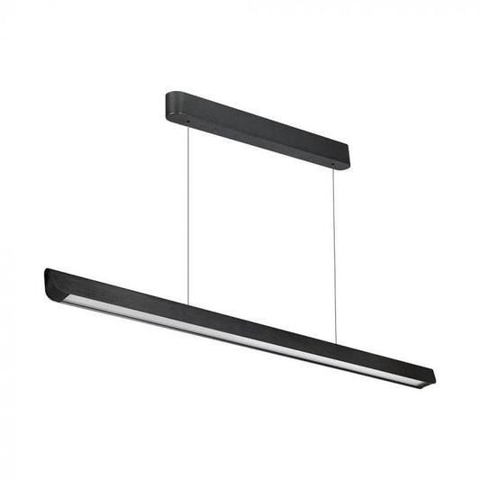 LED LINEAR HANGING LIGHT 36W 3IN1 2880lm 1227x50x60mm DIFF. PLATE TYPE BLACK