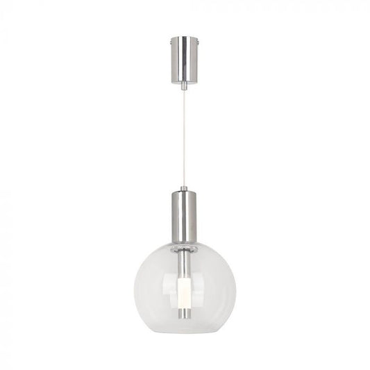 LED PENDANT LIGHT 5W 450lm WW CLEAR GLASS 200x1950mm