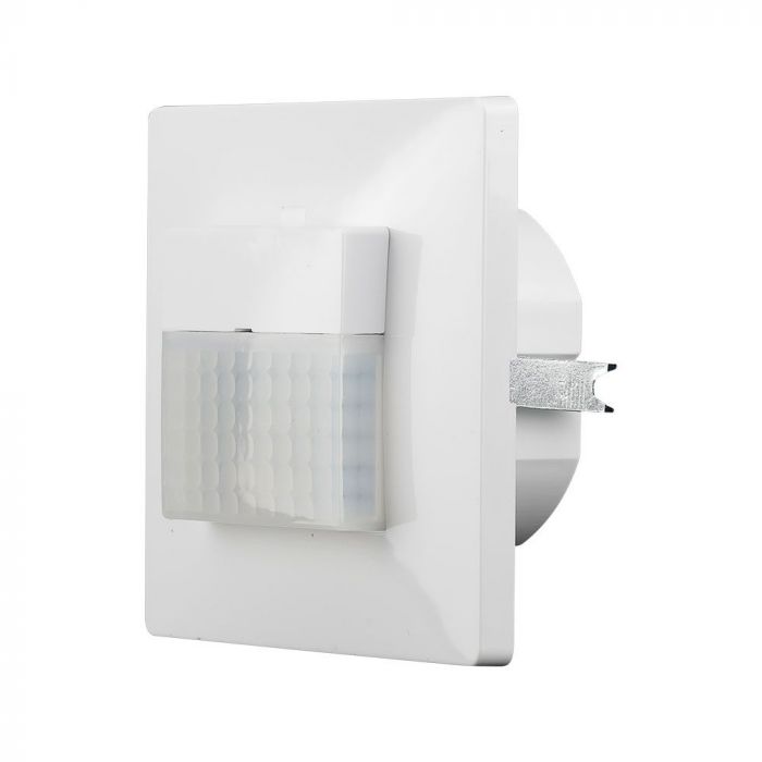 LED PIR SENSOR TWO WIRE LINE 120° DETECTION RANGE WHITE BODY