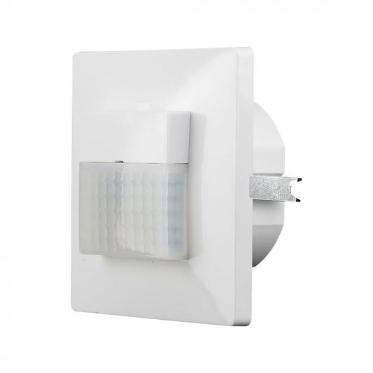LED PIR SENSOR TWO WIRE LINE 120° DETECTION RANGE WHITE BODY