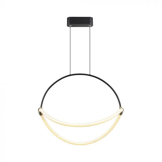 LED PENDANT LIGHT 16W WW 1920lm 120° 500x160x1700mm BLACK