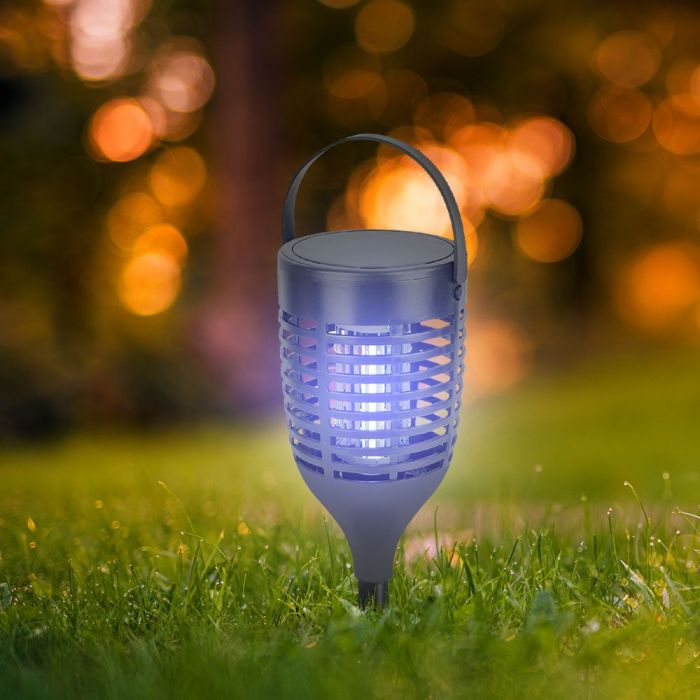 LED 3IN1 SOLAR BUG ZAPPER 128x128x672mm IP24