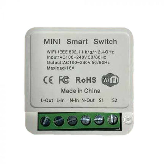 LED MINI ON-LINE SWITCH 1 GANG Max150W 42.6x42.6x20mm