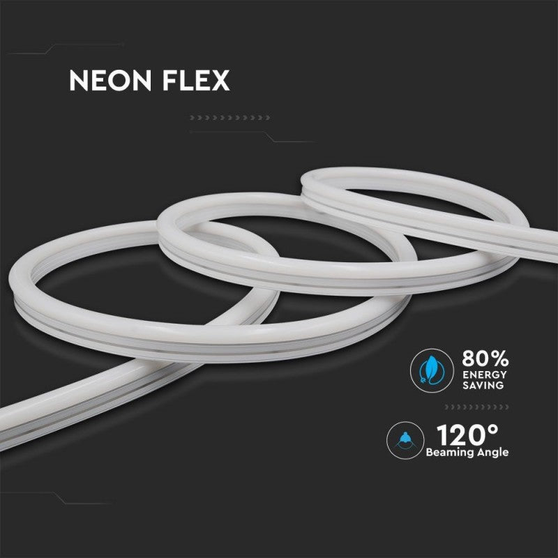 Neon Flex 24V IP68 6000K Cuttable Every 5.5 cm